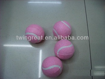 tennis ball with elastic string