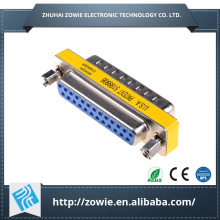 gender changer,Metal 25pin mini adapter female to female mini adapter