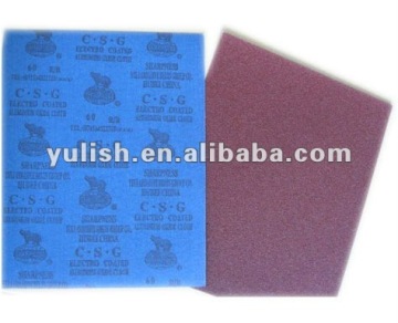 aluminium oxide abrasive emery cloth