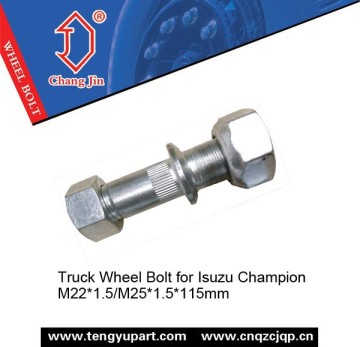 Wheel Bolt and Nut for Japanese Truck