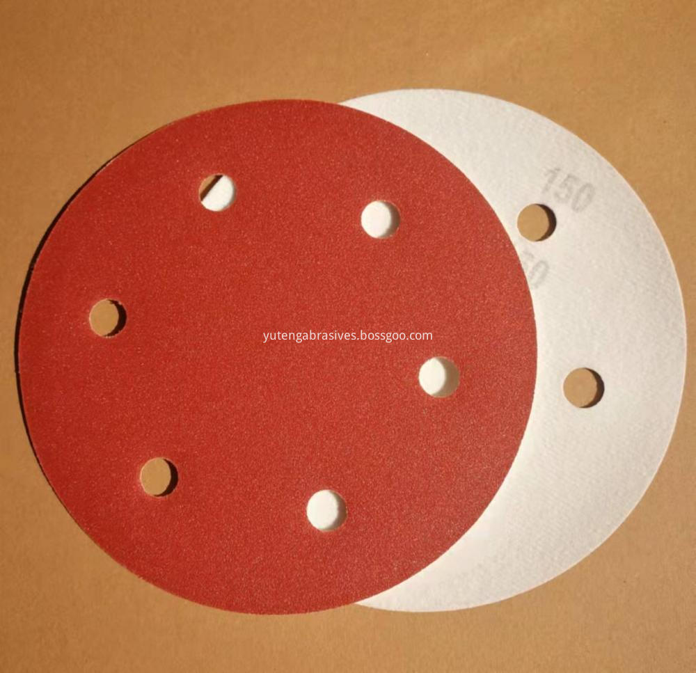 Velcro 9inch 6hole P150 Velcro 9inch 6hole P150