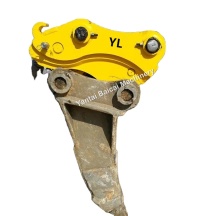 3ton Mini Excavator Attachment: Manual Mechanical Quick Hitch to Hydraulic Double Locking Quick Hitch Coupling