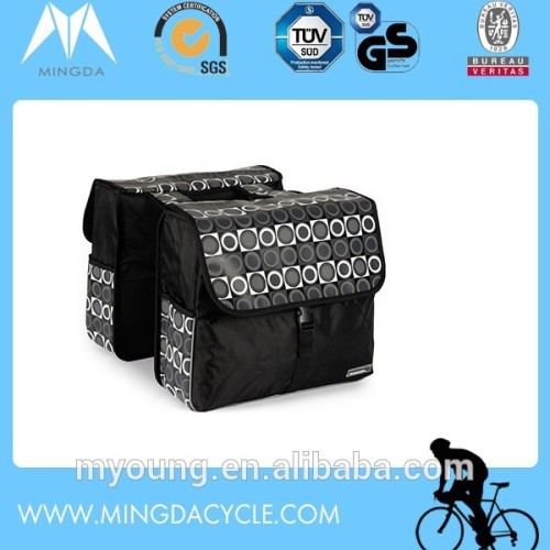 Bike double rear pannier bag