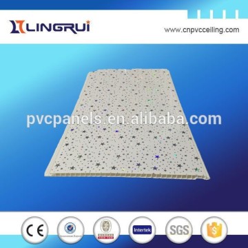 plastic pvc white black diamond sparkle ceiling panel interior decoration wall panel