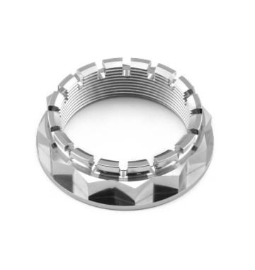 titanium GR5 flanged axle nut for ducati