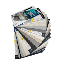 Customized Textured Fabric Sample Book for Sunscreen Roller Shades