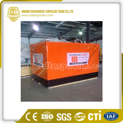 UV Resistant Waterproof Pallet Cover Tarp PVC Tarp