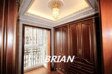 Interior PU carved panel moulding/European PU carved line