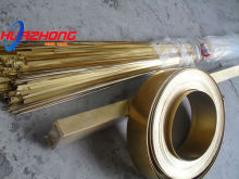 BCu58MnZn Cu-Mn Brass brazing strip welding foil