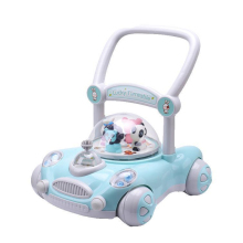 Hot Sale Toddler Music Swing Car Walker with Silent Wheels