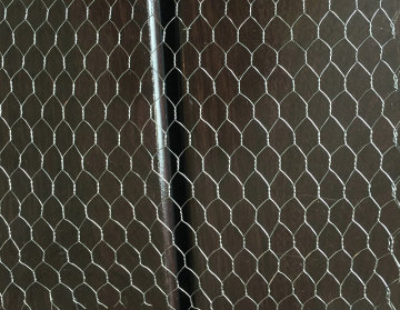 Hexagonal net floral ceiling decoration net