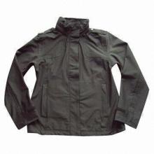 Unisex Soft Shell Jacket, Fabric with Technical Performance and Taped Seams