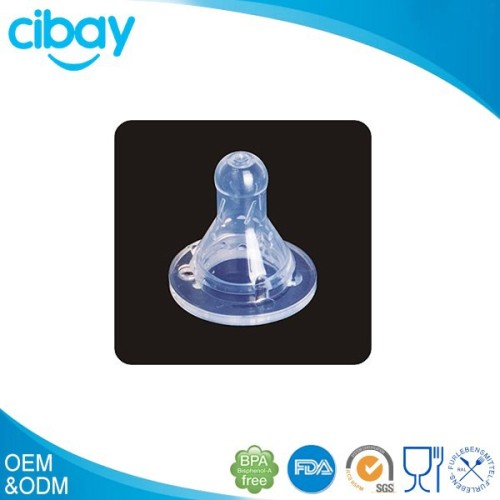 BPA-free silicone nipple decoration