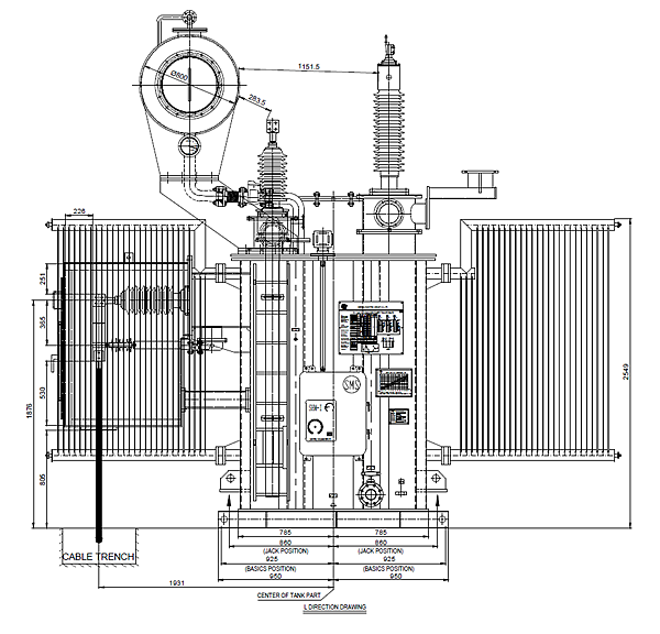 15mva transformer drawing