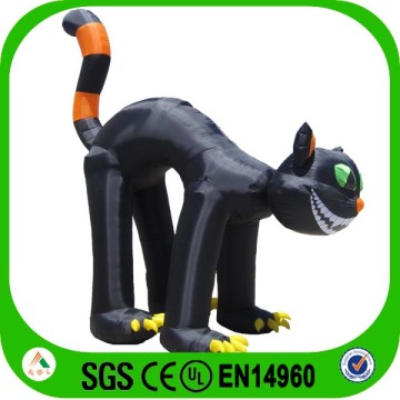 newly inflatable halloween black cat ,halloween inflatables