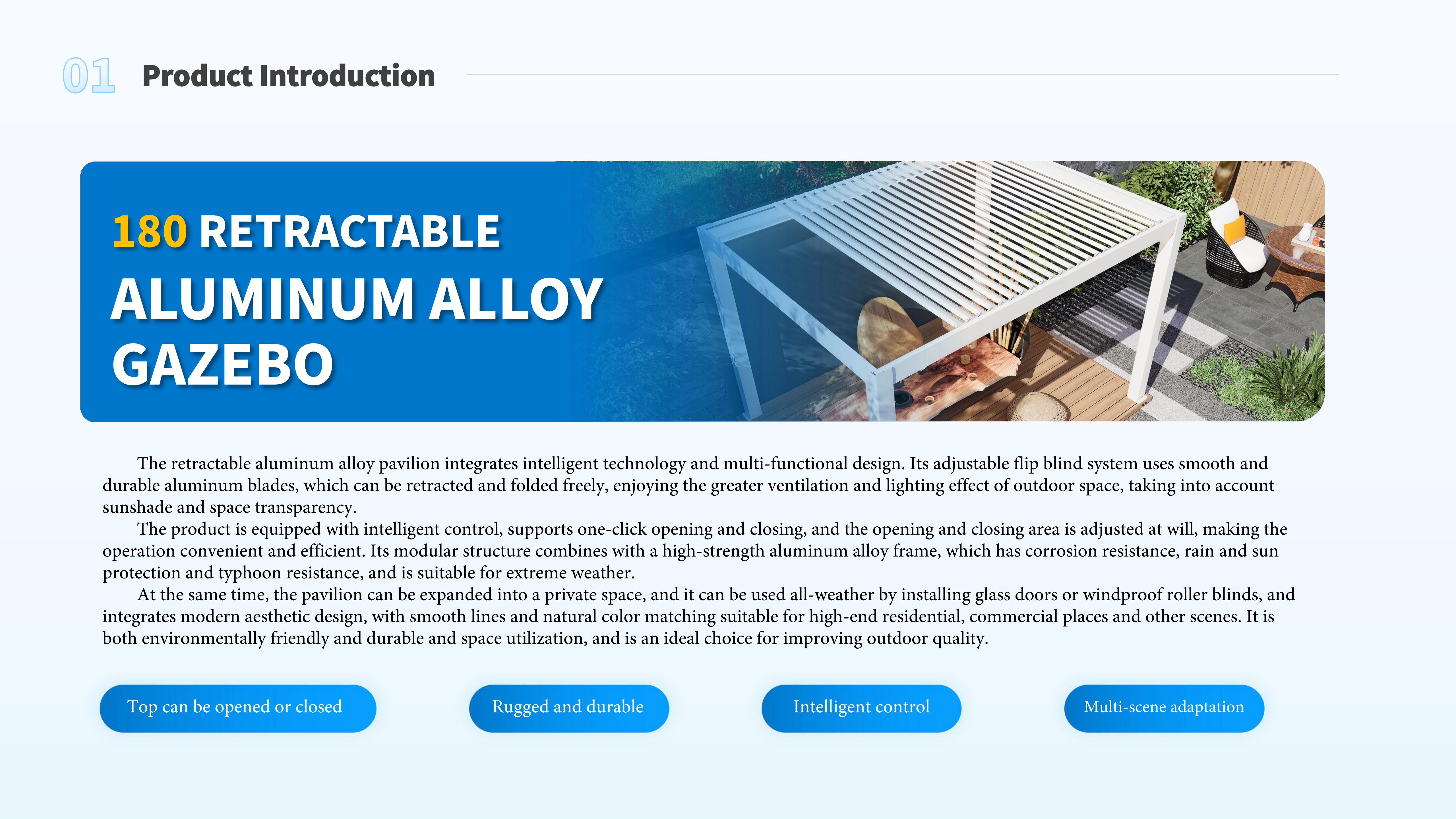 pergola with louvered roof