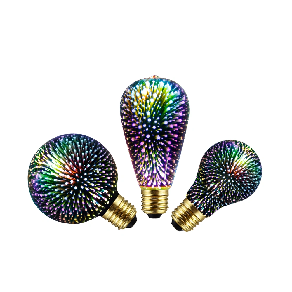 Hot Selling LED 3D Bulb with Color Box Packed