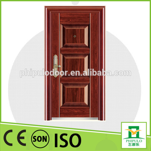cheap price steel french apartment building entry doors used exterior from zhejiang