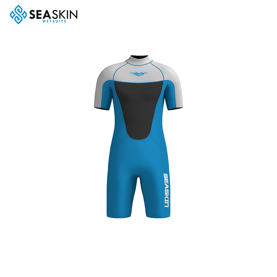 Saskin 3mm Neoprene Men Traje de Neopreno short shore shipper diviving suituit