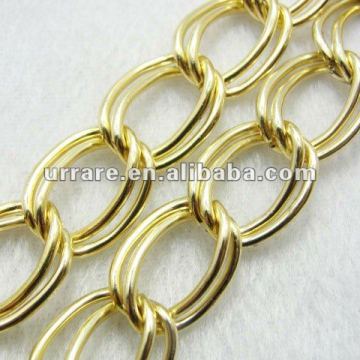 Double Curb Links Aluminium Chains