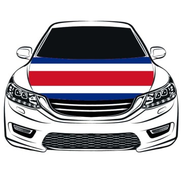 Republic of Costa Rica hood flag 100*150cm Republic of Costa Rica Car Hood Flag