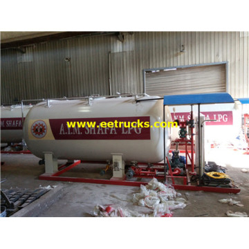 20000L 10ton Skid-mounted Propane Stations