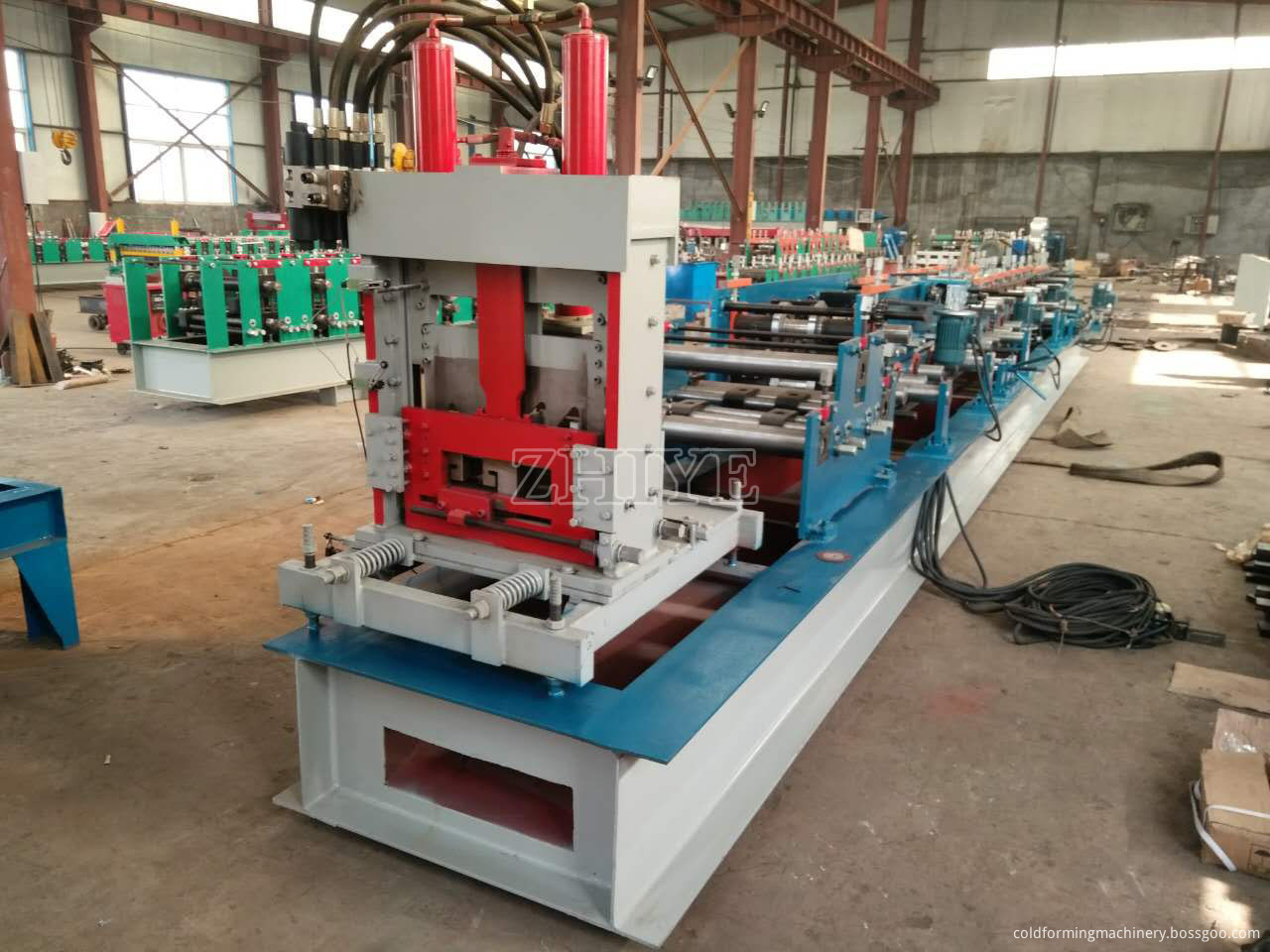 auto c purlin machine