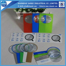 pvc magnifying lens