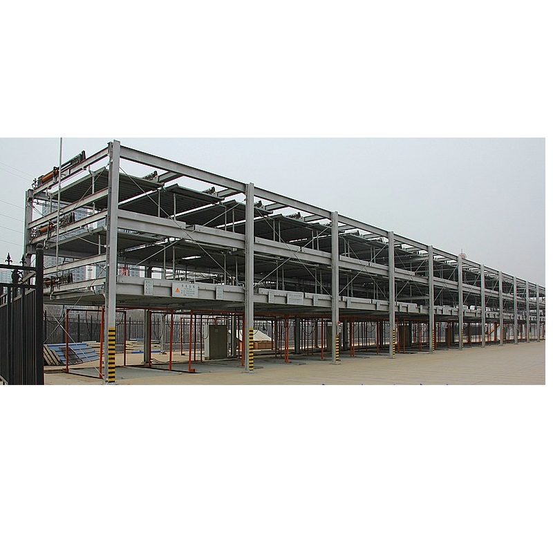 Made in China Customized Prefabricated Steel Structure For Car Parking