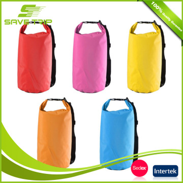 Hot Sale 20L 30L 40L Ultralight PVC Waterproof Outdoor Camping Swimming Drifting Diving Rafting shoulder Dry bag Travel Kits