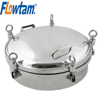 stainless steel 316L tank manhole cover