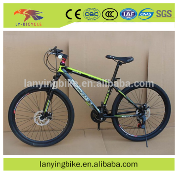 suspension fork mountain bicycle/26 Inch steel frame mountain bikes road bikes for men