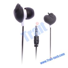 Peach Style In-Ear Earphones Earbuds Headphone for iPhone iPod MP3 MP4--Black