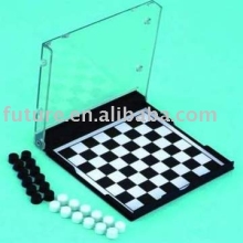 magnetic checker set,magnetic game,travel game,plastic game, CD game,game,checker