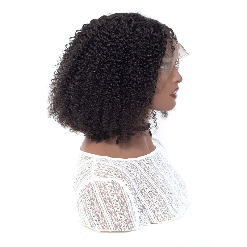 Cheap Wholesale Virgin Brazilian Unprocessed Kinky Curly Full Lace Human Hair Wigs
