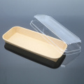 Kraft Paper Salad Disposable Food Carton Picnic Packaging