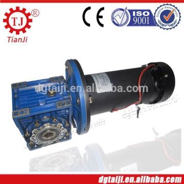 For leather pmdc worm gear motor,dc motor