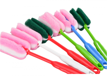 Bottle Cleaning Brush with Long Plastic Handle
