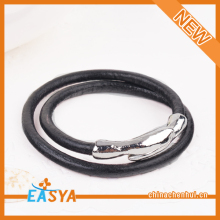 Black Leather Material Native Luck Bracelet Long