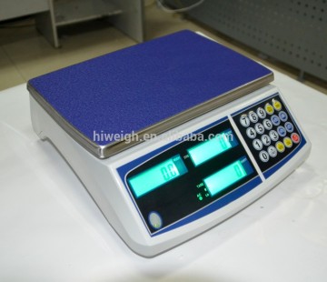 Electronic counting scale Weighing scale Table top scale Capacity 3-30Kg Model CSG
