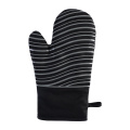 Striped cotton gloves