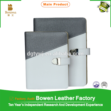 BWB-25-F dairy planner/A5 leather organizer planner/embossed leather planner