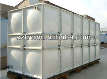 fiberglass sectional water storage tank