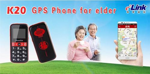 Osoby w podeszłym wieku Telefon z systemem śledzenia i monitorowania GPS