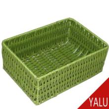 Handwoven poly rattan Basket