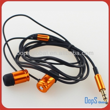 high quality metal earphone