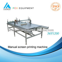 Manual screen printing machine