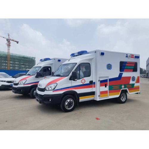 Ambulância da UTI do tipo de caixa IVECO