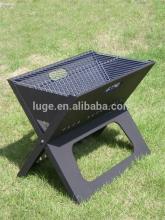 Luge folding charcoal barbecue Grill for trip #BBQ-1-201