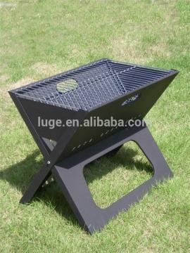 Luge folding charcoal barbecue Grill for trip #BBQ-1-201